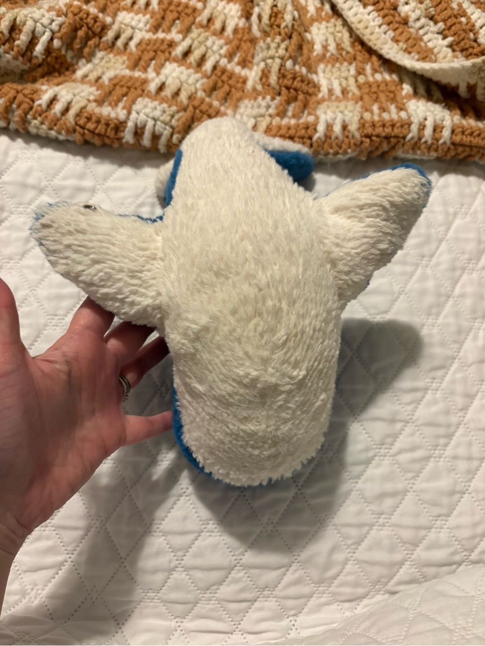 Steiff Tory Blue Whale Plush - Picture 4 of 5